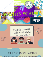Health Protocols Parents Orientation 2022