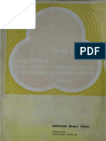 PDF 264995952 Linguistica Interaccion Comunicativa y Proceso Psicoanalitico I David Libermanpdf