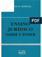 RODRIGUES Ensino_Juridico_saber_e_poder