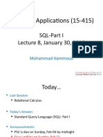 Lecture8 SQL PartI Jan30 2018