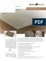 Data Sheet Cement Bonded Particle Board Betonwood