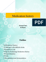Medication History