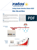 Aspirating Smoke Detector - Stratos HSSD - Introduction To - Aspirating Smoke Detection Stratos-HSSD - What, Why and Where - 2007