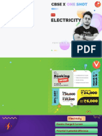 Electricity: Charge, Current, Potential Difference, Resistance, Heating Effects, Power and Energy