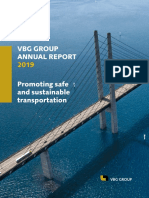 VBG Group Annual Report 2019 Highlights Safe and Efficient Transportation