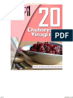 Chutneys y Vinagretas