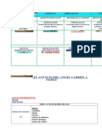 Actividades Del 28 Al 03