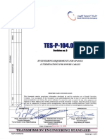 TES-P-104.04-R0 Splices and Termination of Power Cables