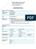 Response Sheet 2016