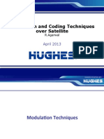 Modulation and Coding Techniques Over Satellite