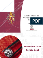 FORMAÇÃO DE AUDITORES DE QAULIDADE ISO 9001-2008 Revisao - Geral - ISO - 9001