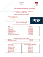 Fee Schedule 