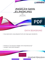 Gaya Selingkung