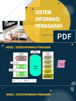 SISTEM INFORMASI PEMASARAN