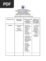 English Re Entry Plan Isntructional Support