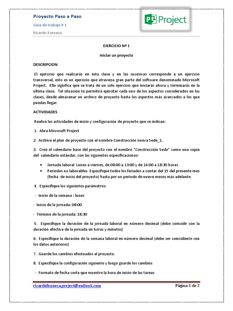 EJERCICIO NSS 1 - Proyecto Paso A Paso | PDF | Calendario | Informática