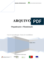 Manual de Arquivo - Organização e Manutenção