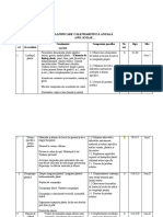 Planificare Calenfarisitca CL A V-A