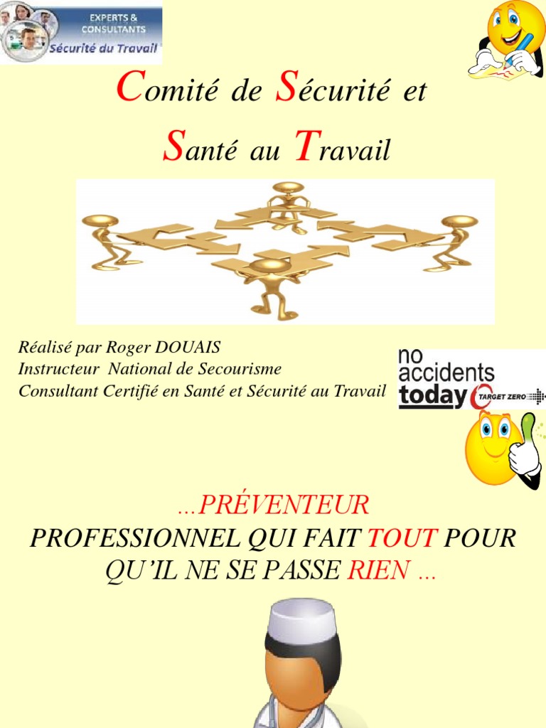 Rôle et fonctionnement du CSST | PDF | Santé et sécurité au travail ...