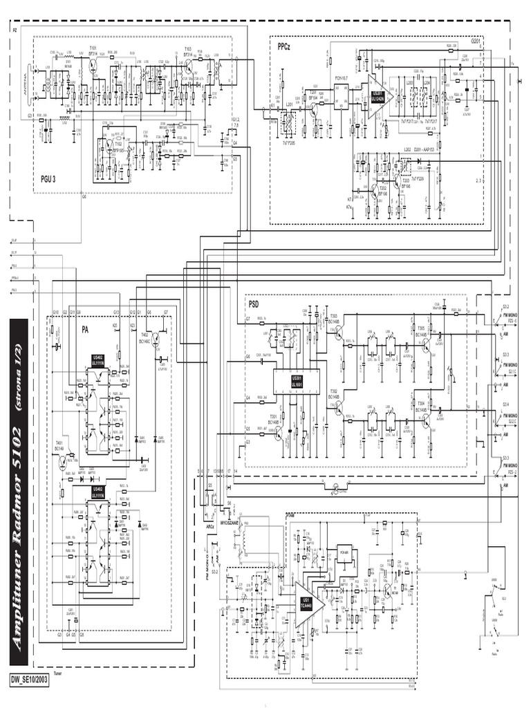 Radmor 5102 Amplifier Schematics | PDF