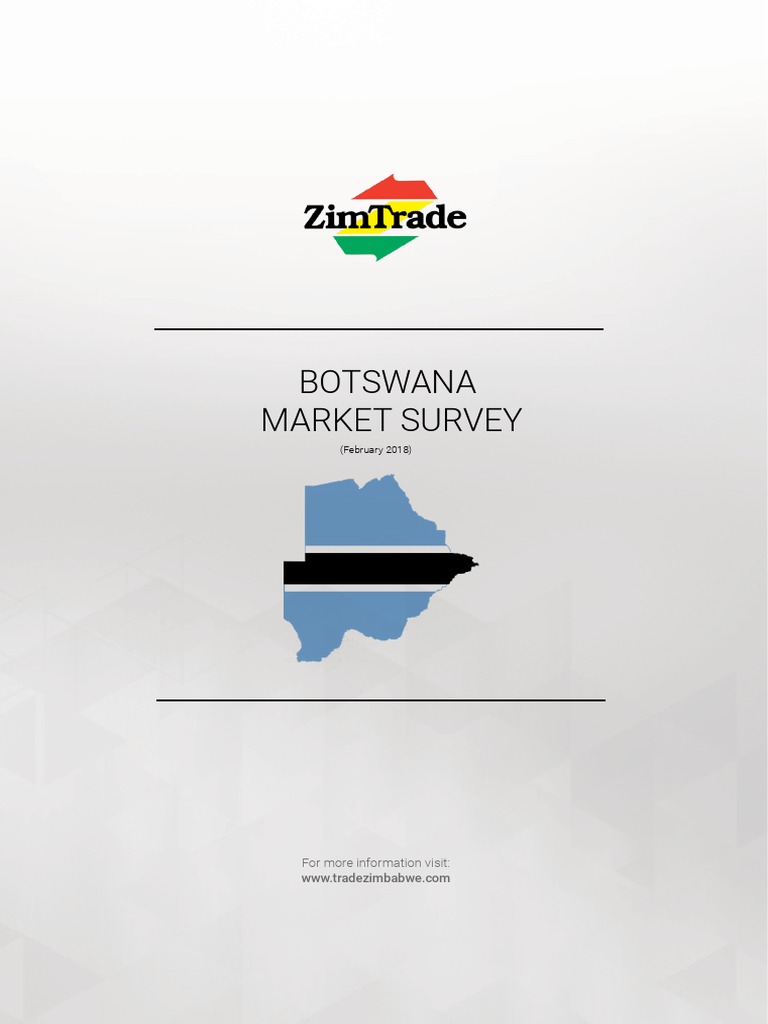 Botswana Market Survey 002b | PDF | Botswana | Zimbabwe