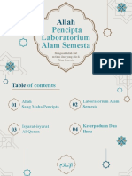 Allah Pencipta Laboratorium Alam Semesta