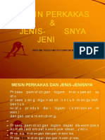 Mesin Perkakas Dan Jenisnya