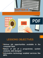 Chapter 4 Computer Related Job and Types of Computer System