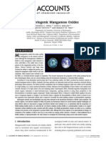 Bacteriogenic Manganese Oxides