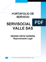 Portafolio de Servicios