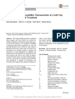 Strength and Compressibility Characteristics of A Soft Clay - Jeyapal Datas