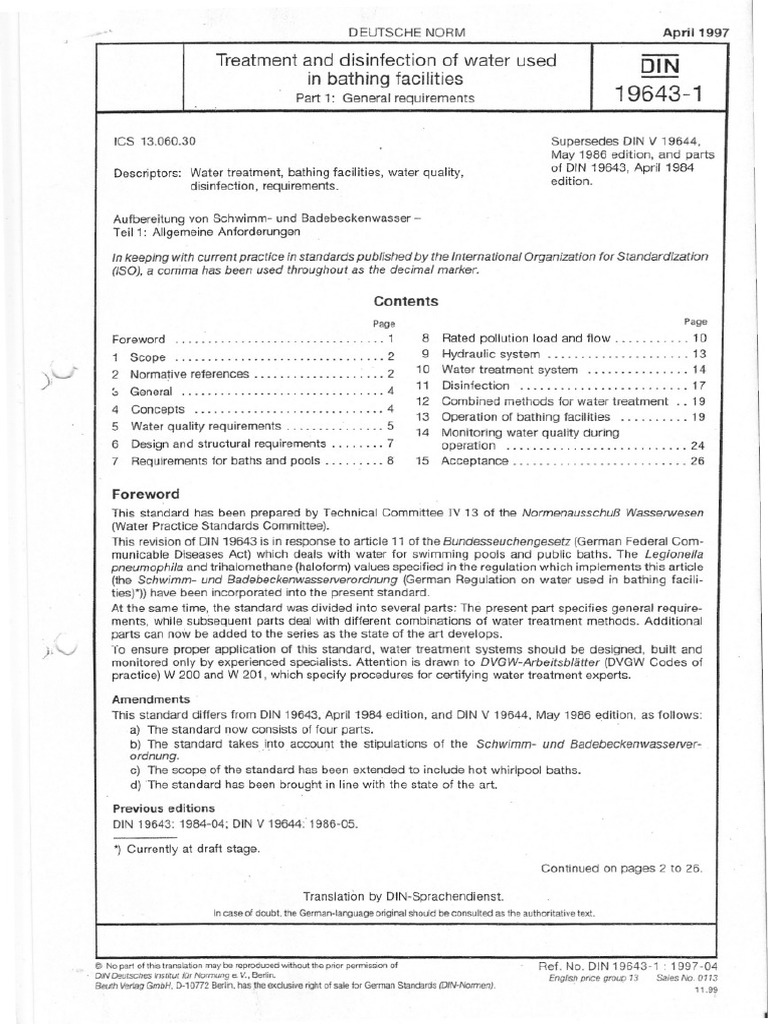 Din 19643-1 | PDF