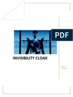 Invisibility Cloak