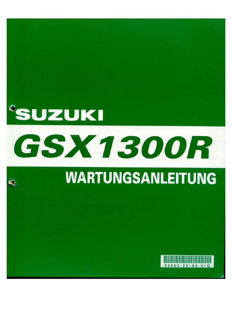 Suzuki GSX1300R Hayabusa Service Manual | PDF