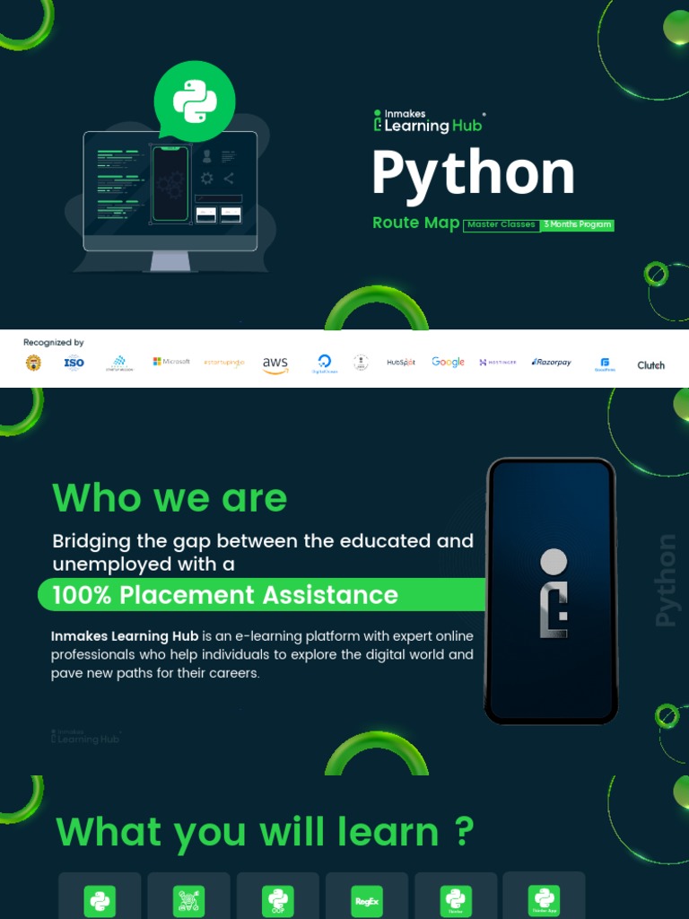 Route Map Python Master | PDF | Python (Programming Language ...