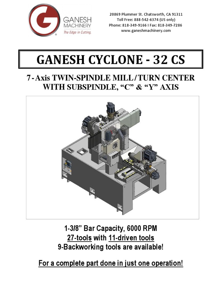 Cyclone-32-CS Manual | PDF | Tools | Crafts