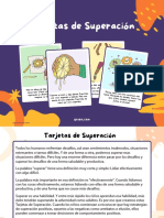 Tarjetas de Superación