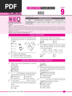 Nco Sample Paper Class-9