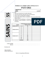 Soalan Akhir Tahun Sains T3 (Skema Jawapan)