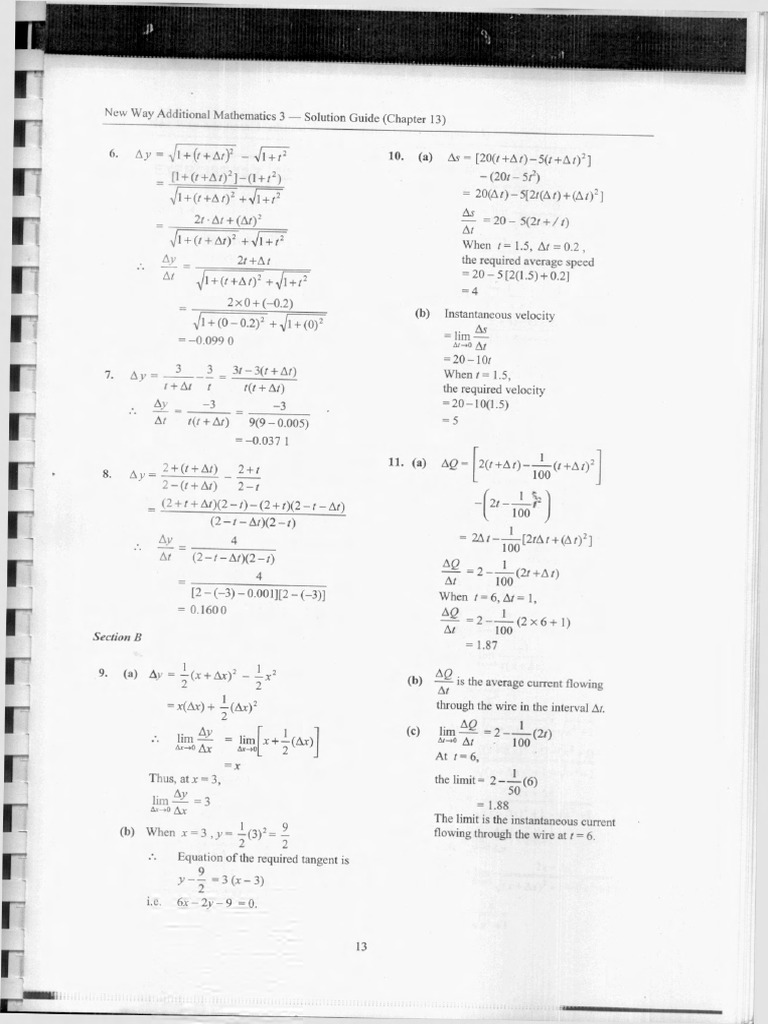 New Additional Mathematics Pdf