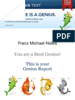 Genius Report - Steel