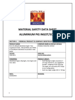 MSDS - Aluminium