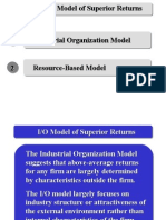 Alternative Model of Superior Returns Alternative Model of Superior Returns