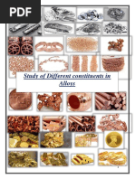 Utkarsh Sharma XII-A Chemistry IP - Study of Different Constituents in Alloys