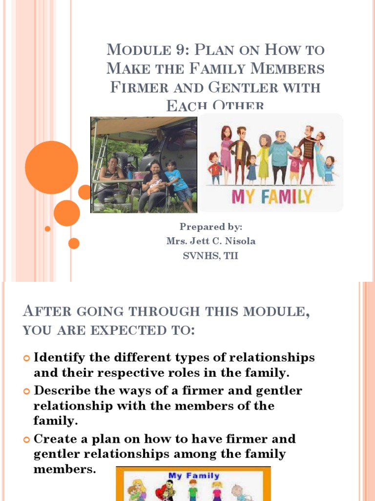 Module 9 Presentation | PDF | Family | Love