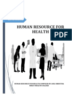 Human Resource For Health