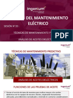 Análisis de aceites dieléctricos: Claves para el mantenimiento predictivo eléctrico