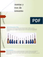 Herramientas y Accesorios de Mantenimiento