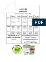 Almuerzo Semanal 2