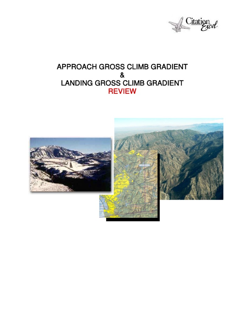 Approach Gross Climb Gradient & Landing Gross Climb Gradient